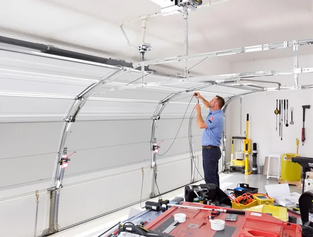 Garage door cable repair service by Ipswich Garage Door Repair in Ipswich
