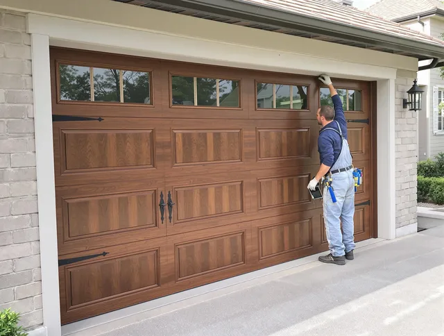 Custom garage door showcase by Ipswich Garage Door Repair in Ipswich