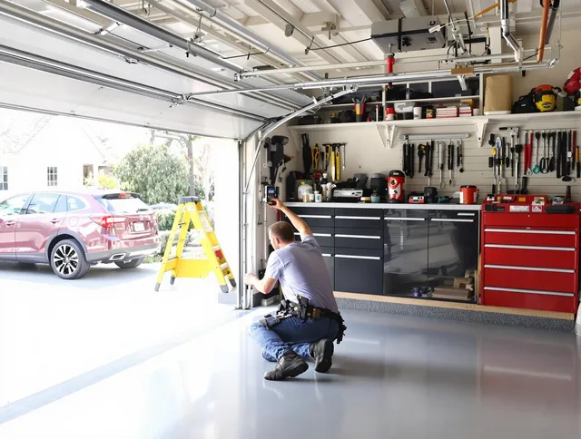 Local garage door repair service by Ipswich Garage Door Repair in Ipswich