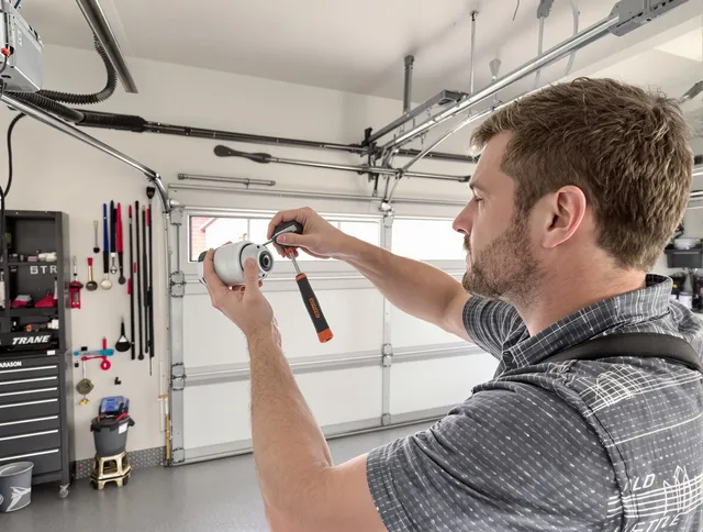 Garage door opener repair service by Ipswich Garage Door Repair in Ipswich